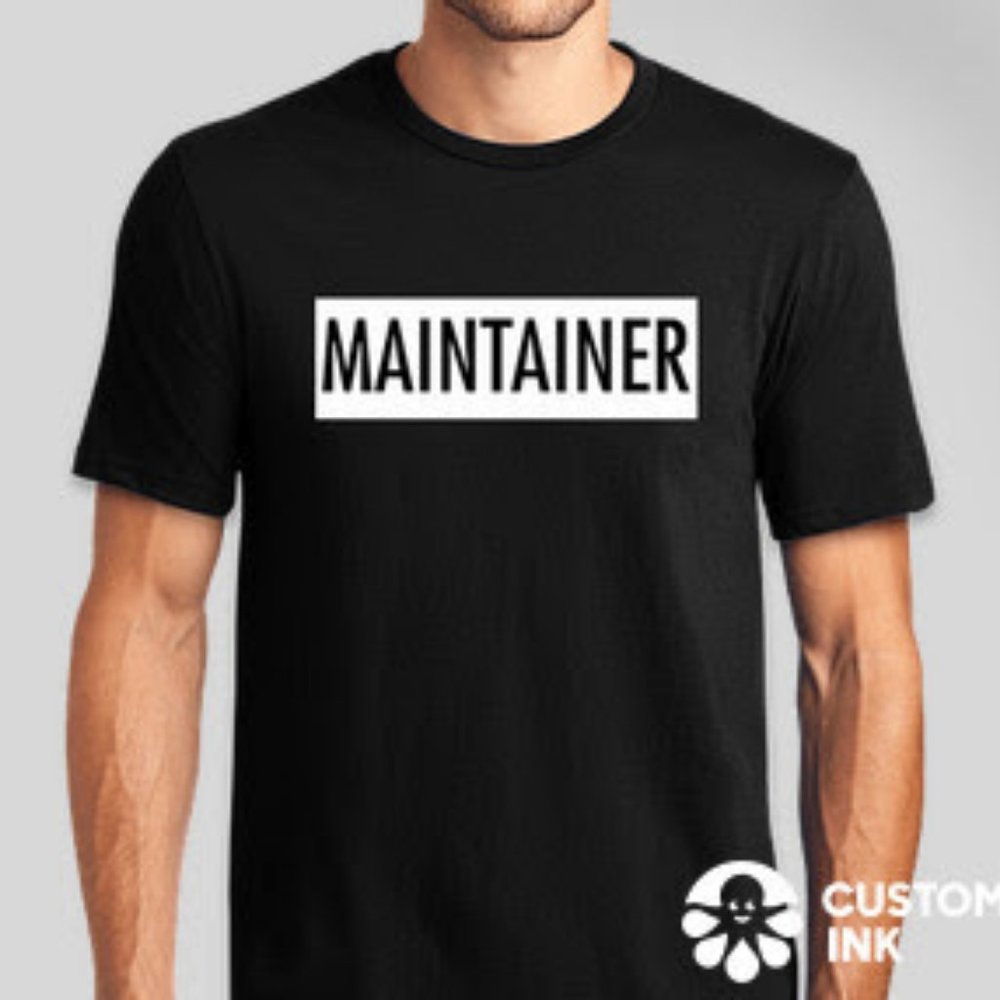 Block T-Shirt Black Maintainer